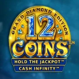 12 Coins Grand Diamond Edition logo by Wazdan at VooDoo Casino