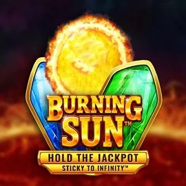 Burning Sun slot logo by Wazdan at VooDoo CasinoBurning Sun