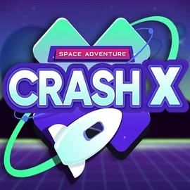Logo of Crash X from Turbo Games at VooDoo Casino