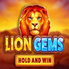 Lion Gems Hold and Win slot logo by Playson at VooDoo CasinoLion Gems Hold and Win